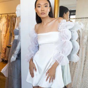 Lurelly Cloud Silk Dress